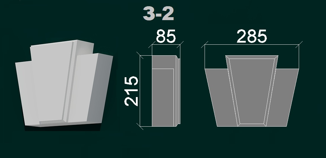 Замковый камень Ф 2